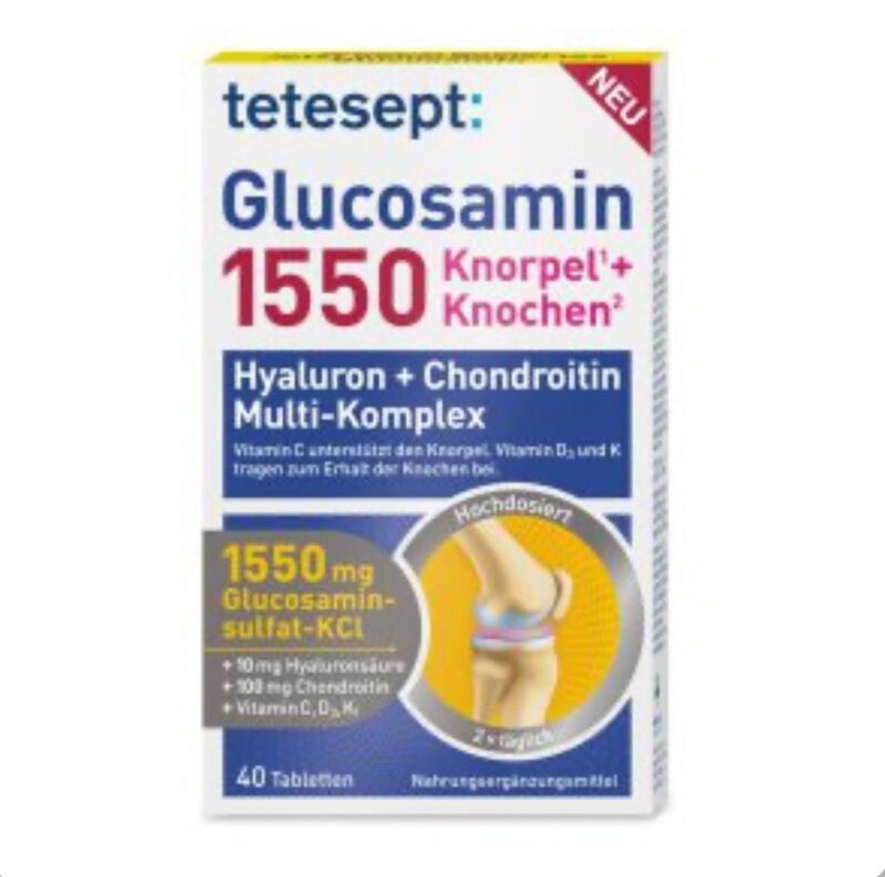 قرص گلوکوزامین تتسپت 1550
