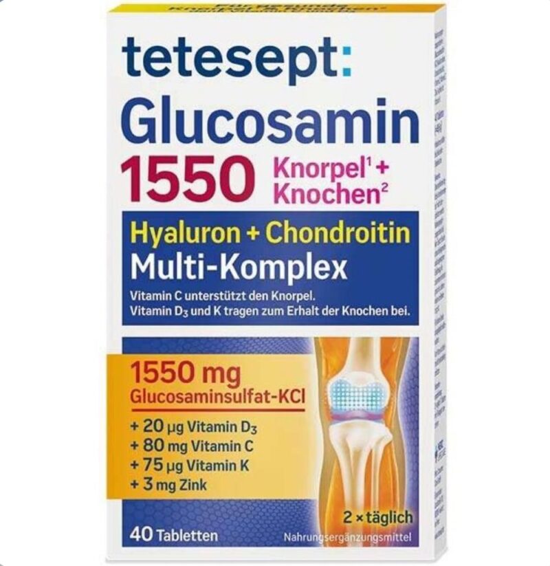 قرص گلوکوزامین تتسپت 1550