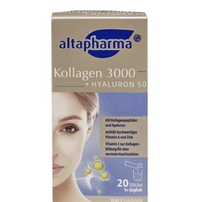 ساشه پودر کلاژن 3000 هیالورون آلتافارما Altapharma